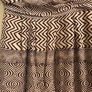 Anthropology strapless maxi dress. Bohemian.